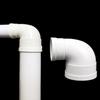 New PVC Pipe Reducing Elbow 2 Way White Pipe Fitting Corner Fittings Pipe Furniture Garden Support Structure