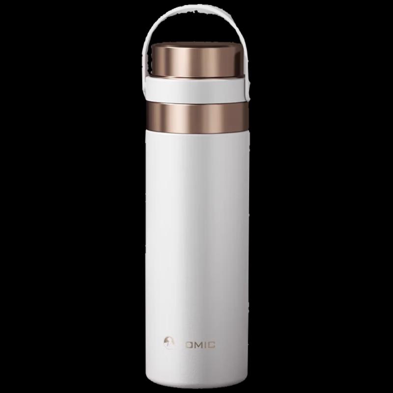 TOMIC Ceramic Lined Tea Infuser Insulated Bottle