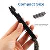 Hamans Titanium Pry Bar with Claw Puller, Bottle Opener Function,