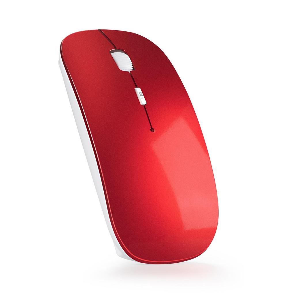 Ultra-Thin Multi-Color Bluetooth Wireless Mouse for Office, Gaming, and Notebooks