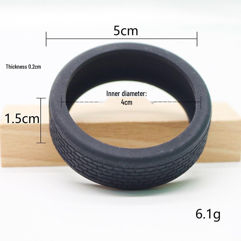 

Силиконовый кожаный протектор для колес чемодана - Чехол для снижения шума 8-piece Set