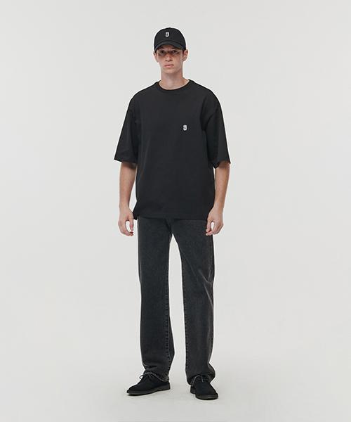 ERRORS EXCEPTED Ss001 Logo Short Sleeve T-Shirt (Black)