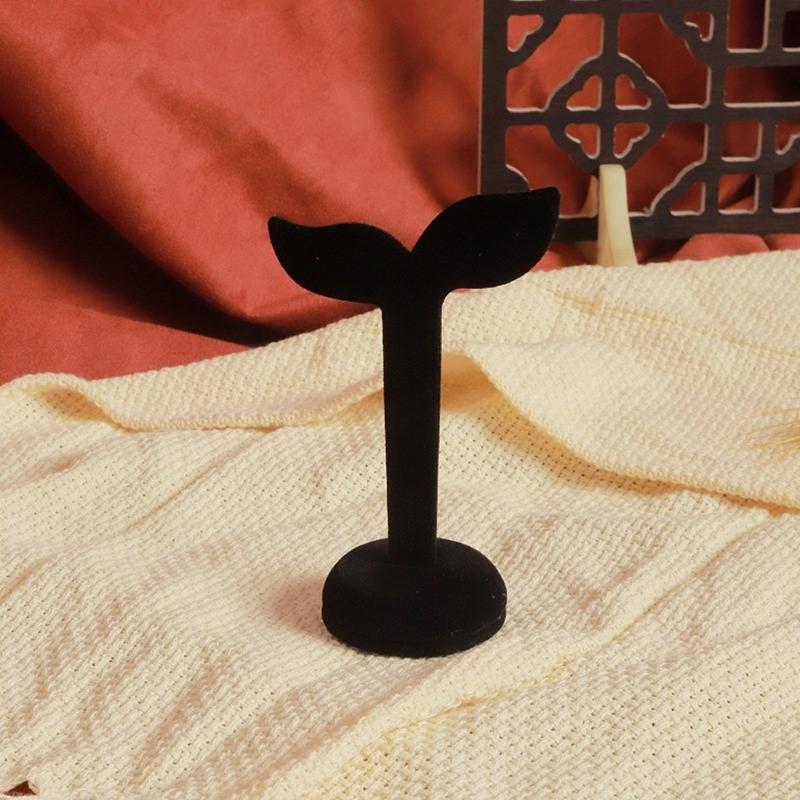 Multifuntional Jewelry Display Solution Jewelry Holder Fabric Texture Jewelry Set Stand for Various Accessory Types