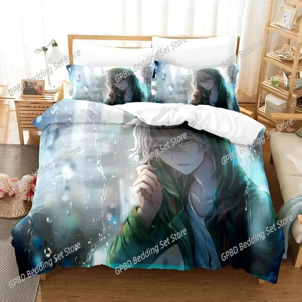 Anime Danganronpa V3 Chiaki Nanami Bedding Set 3D Printed Suitable for Bedroom Duvet Cover Set With Pillowcases Home Textile