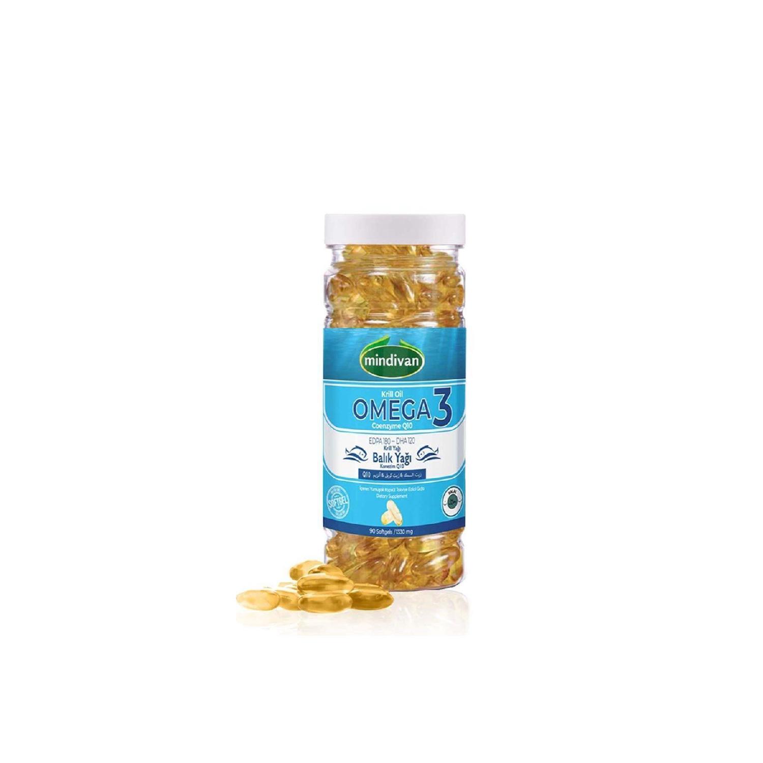 

Omega 3 Krill Oil Co-anzyme Q10 Softgel 1330 Mg 90 Capsules