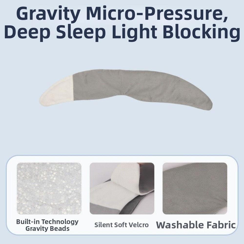 Breathable Weighted Eye Mask Comfortable Eyepatch Skin-Friendly Gravity Sleep Mask  Deep Sleep