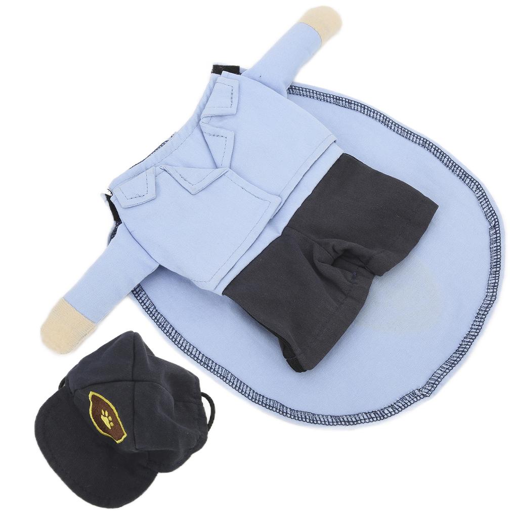 Pet Mail Carrier Costume Soft Funny Costumes Pet Suit with  for Small Dogs and Cats