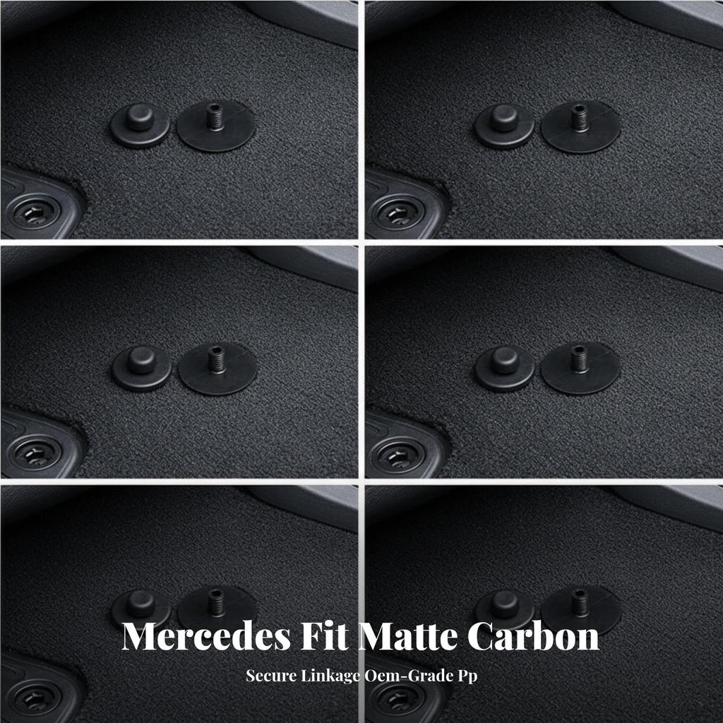 Luxury Vehicle Floor Mat Fastener Long-Lasting Carpet Holder Clamps Compact