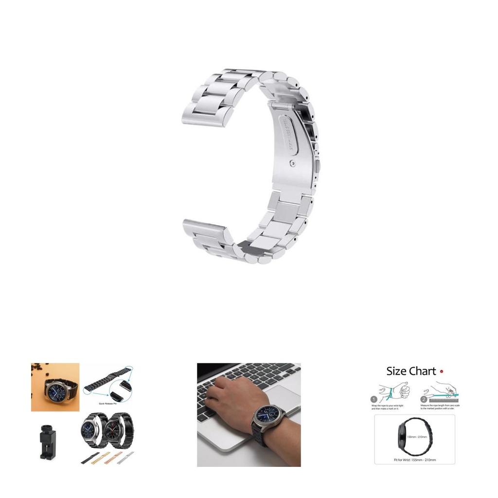 Elegant And Durable Stainless Steel Strap For Samsung Galaxy Gear S3 Frontier And Classic