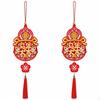 Chinese Year Door Handle Decor, Fortune Horse Hanging, Festive Home Decoration