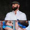 Beard Shaping Guide - Set of 2 - Natural Wood and Black - Adult - Unisex