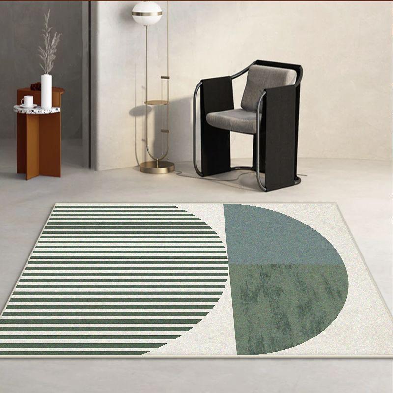 Nordic Geometric Large Carpets Living Room Modern Decoration Bedroom Bedside Fluffy Soft Rug Bedroom Non-slip Washable Mat Floor