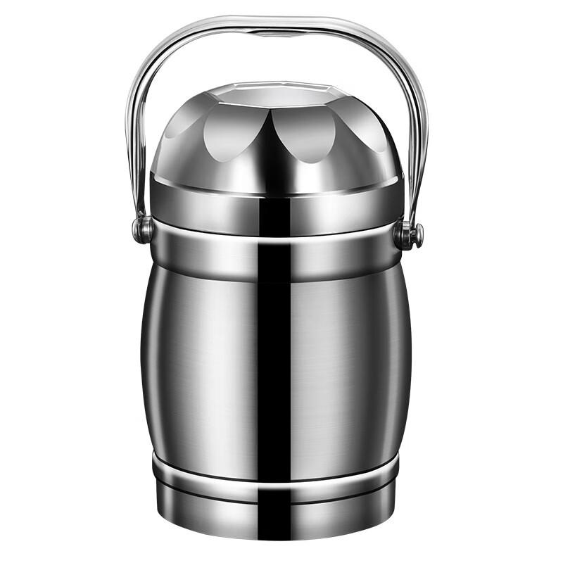 Xiaoyueya Drum-shaped 316 Stainless Steel Vacuum Insulated Food Jar