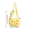 Soft Plush Giraffe Shape Plush Bag Large Capacity Plush Doll Shoulder Bag  Phone