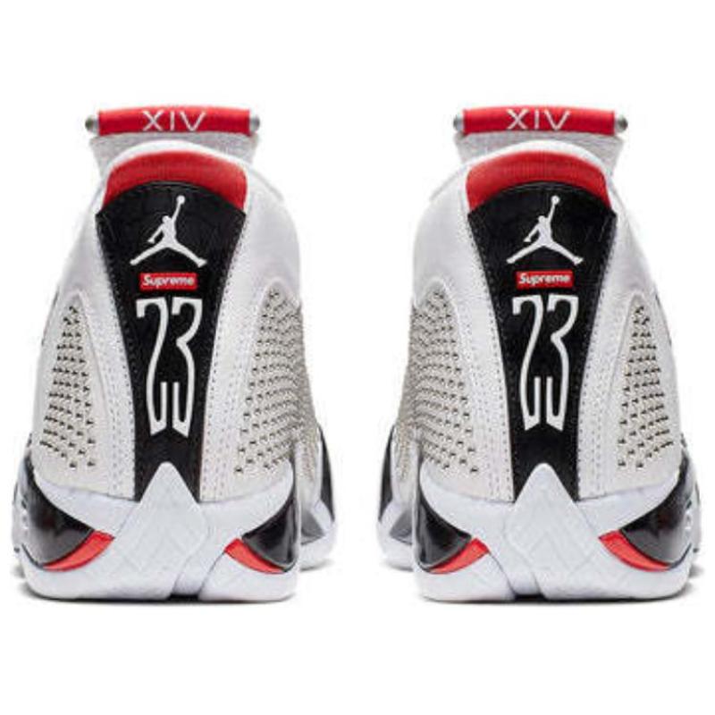 Air Jordan 14 Retro X Supreme 'White' Jordan BV7630-106
