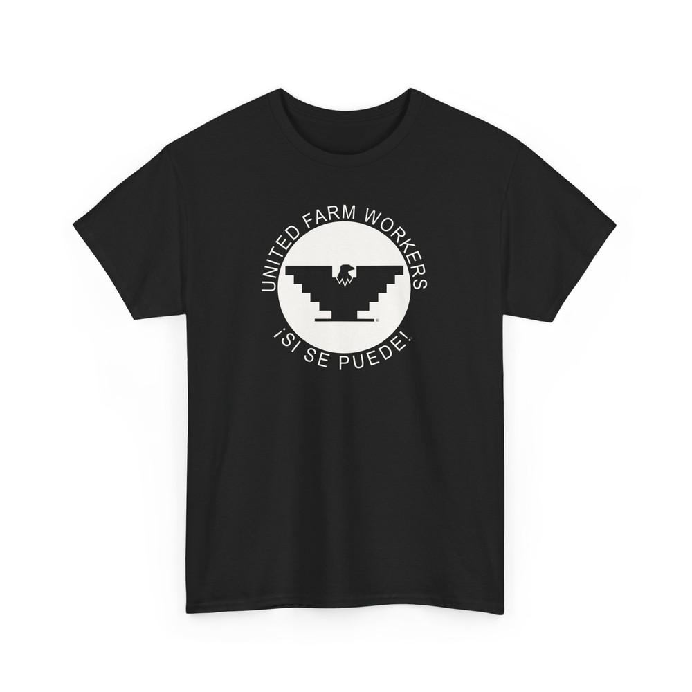 Vintage Inspired United Farm Workers of America Gildan All Cotton T-Shirt Unisex T-Shirt L