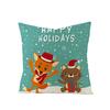 Christmas Single Pillowcase Car Sofa Cushion Cover Home Decor Pillowcase