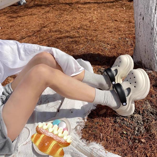 Fashion House Slippers Platform Flat Shoes Female Loafers Slides Summer Scandals Slippers Women Summer Slides Loafers Platform Flat Shoe