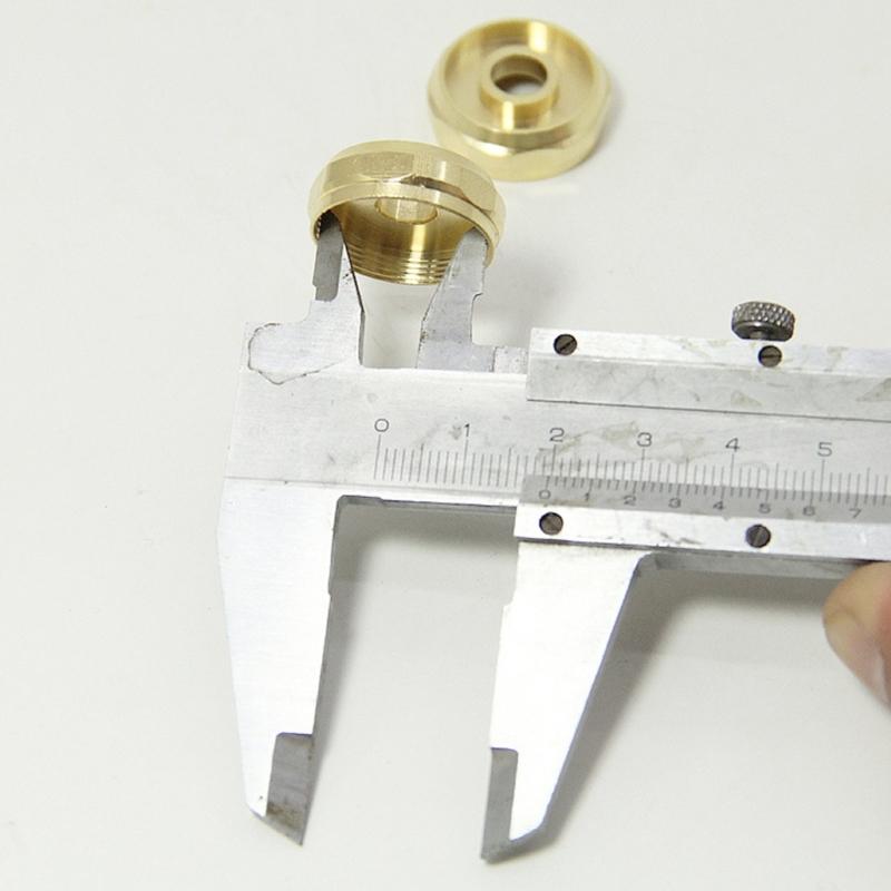 Brass Trumpet Valves Caps Instrument Button Buckle Small Button Trumpet Piston Buckle Wind Instruments Accessory