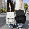 High School Student Trendy Schoolbag Japanese Flip Large Capacity Computer Double Shoulder Men'S Bag