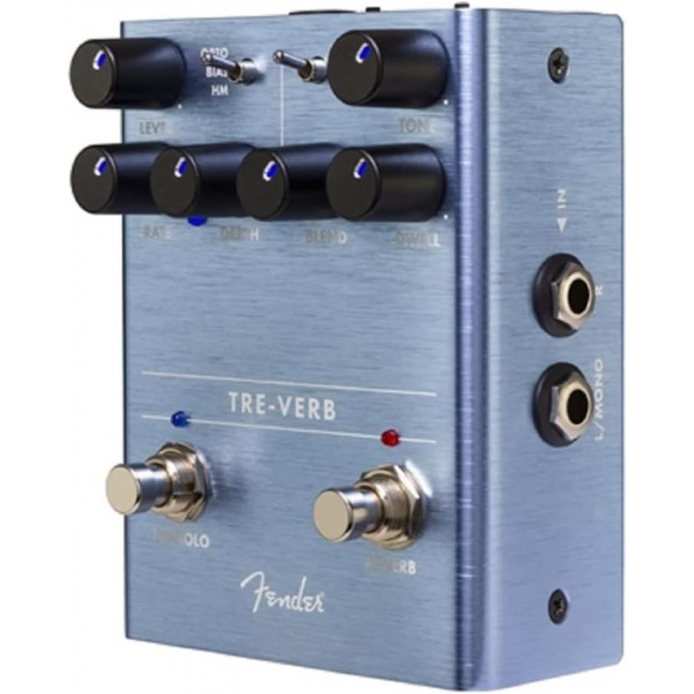 Fender Effector Tre Verb Digital reVerb Tremolo Tre Verb Modulation System