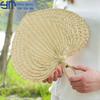 Ventagli di Bambù di Alta Qualità Vecchio Stile, Ventagli Intrecciati in Rattan, Ventagli Tradizionali Hanfu per Bambini Tessuti a Mano, Ventagli di Bambù, Ventagli di Paglia