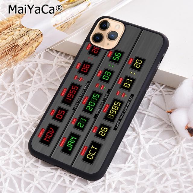 Back To the Future Movie Phone Case For iPhone 17 Air 16 Pro Max 15 14 Plus 12 13 Shell Cover Coque