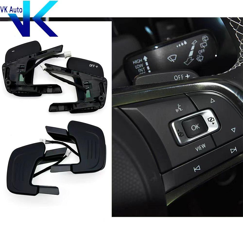 ACC Stuurwiel Knop 5G0959442AE Zwarte Schakelpeddels Voor RLINE Stuurwiel Voor Golf MK7 GTI/R 5G0 951 527B/528B