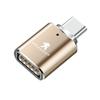 Type-C To USB Adapter OTG Connector Car Accessories For Peugeot 5008 508 408 4008 308 3008 208 2008 Landtrek Rifter e-Expert
