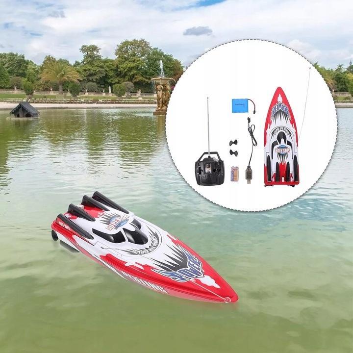 Motorówka Zdalnie Sterowana Łódź Łódka Rc Pilot 2,4Ghz 15 Km/H