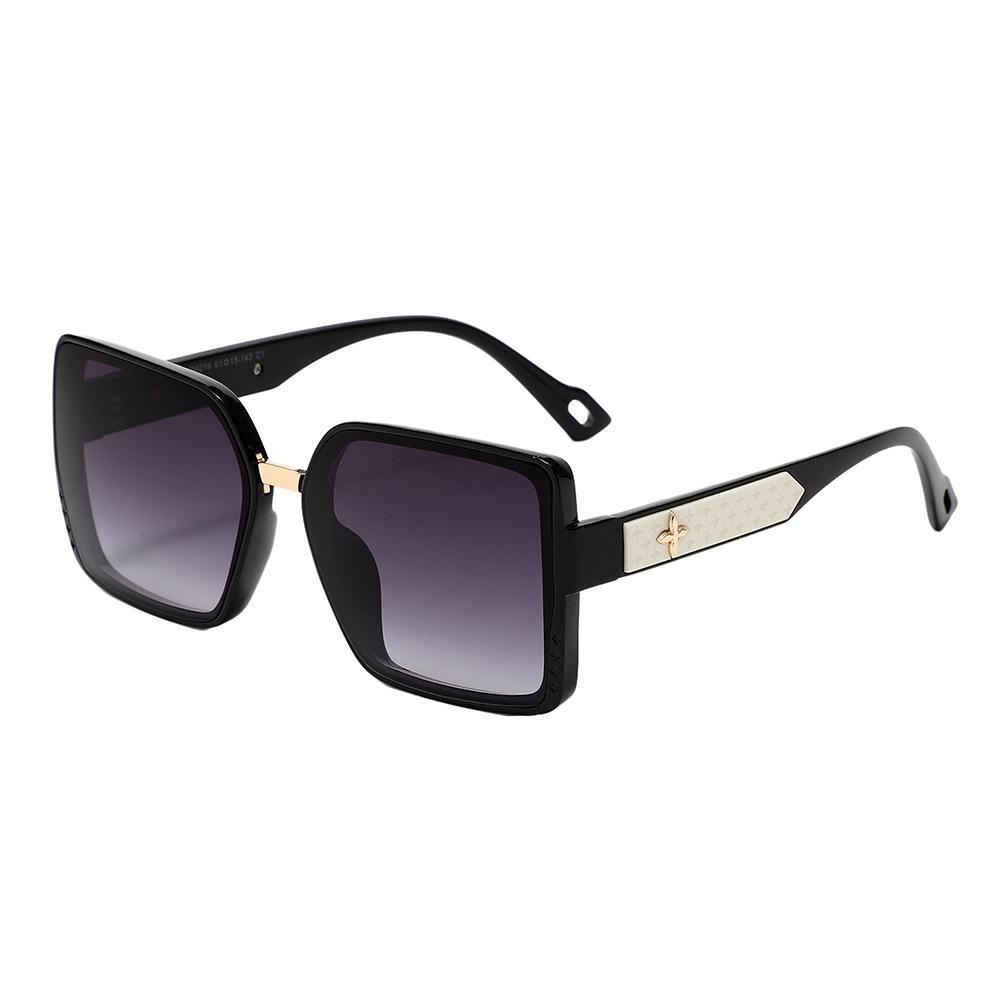 Fashion Retro Box Women'S Sunglasses, High-End Sunglasses, Uv-Protected Sunglasses For Men