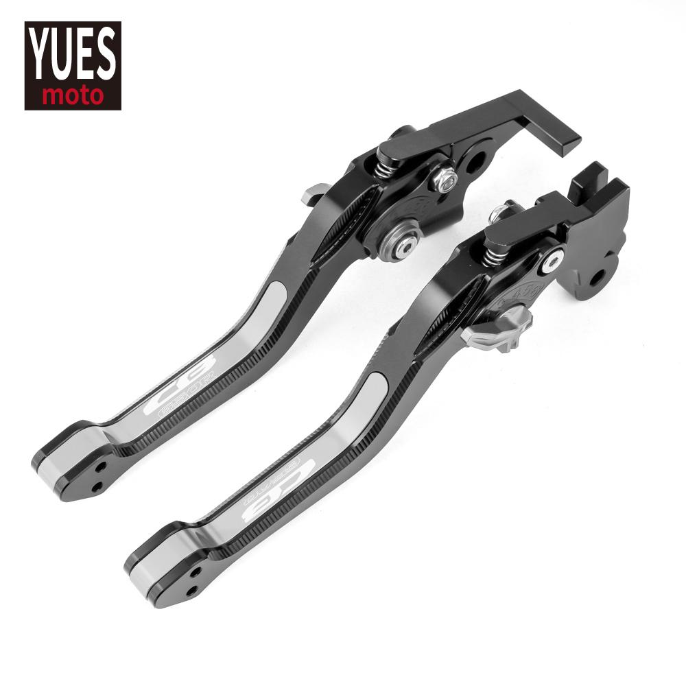 

Аксессуары для мотоциклов, рычаги тормозной муфты с ЧПУ для Honda CB650R CB 650R серый