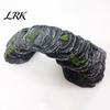 Turtle Tank Decoration Basking Platform, Rock Look Resin Baby Tortoise Climbing Ramp, Shelter Hideaway Arched Reptiles Dock Resting Terrace