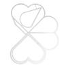 Metal Cutting Dies Stencil Heart-shaped Metal Template Moulds DIY Craft Embossed