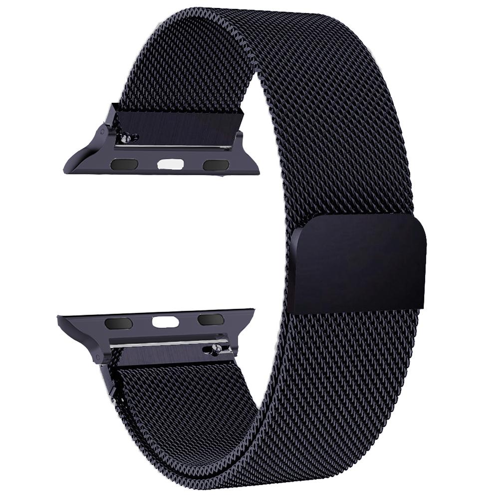 Milanese loop for apple Watch bands 40mm 44mm 46mm 49mm 45mm 41mm correa Bracelet iwatch Series 9 SE 7 6 8 11 10 ultra2 3 Straps