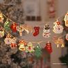 Christmas Fairy Lights for Kids' Rooms - Luminous, Multi-colored String Lights for Festive Atmosphere and Tree Decoration.