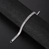 Rectangle Zirconia Zircon Chain Bracelet Rainbow Hand Chain New Crystal Bangles  Jewelry