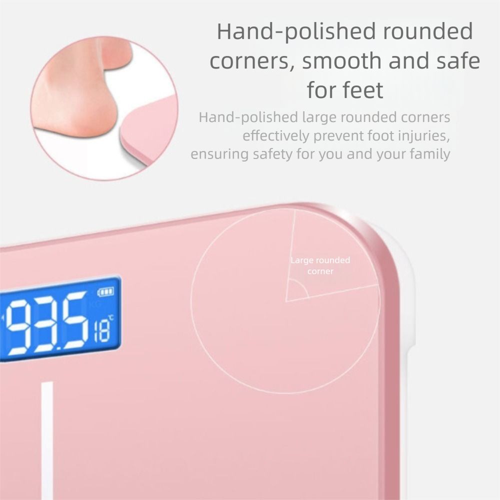 USB Charging Smart Body Scale High-Precision Digital Bathroom Scale Weight Loss Scale  Adult Health