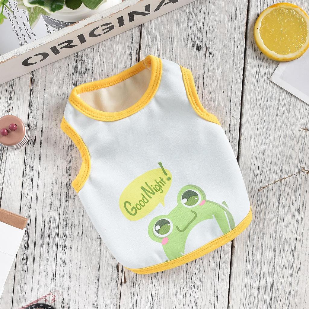 Cartoon Vest for Small & Medium Dogs: Spring & Summer Pet Apparel for Shiba Inu, Bichon Frise, Corgi