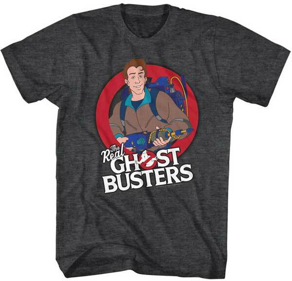 The Real Ghost Busters Animated TV Series Venkman Ready To Bust Men T Shirt XXL