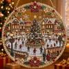 2D Flat Christmas Sun Catcher Hanging Decoration , Seasonal Christmas Home Hanging Decoration
