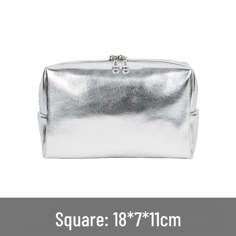 MiLing Soft Leather Waterproof Cosmetic Bag