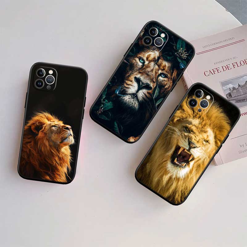 Animal lion New High-End Shell Phone Case for OPPO A3 Pro A72 A74 A76 A77 A77S A78 A79 A94 A95 A18 A40M A58
