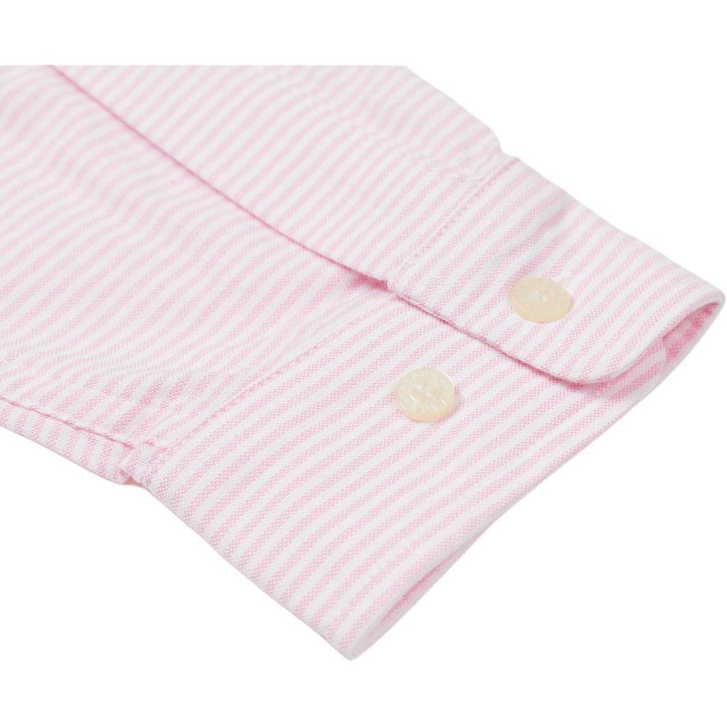 Palace Back Print Anti-War Pattern Long Sleeve Shirt Unisex Tops Pink P20SHT027