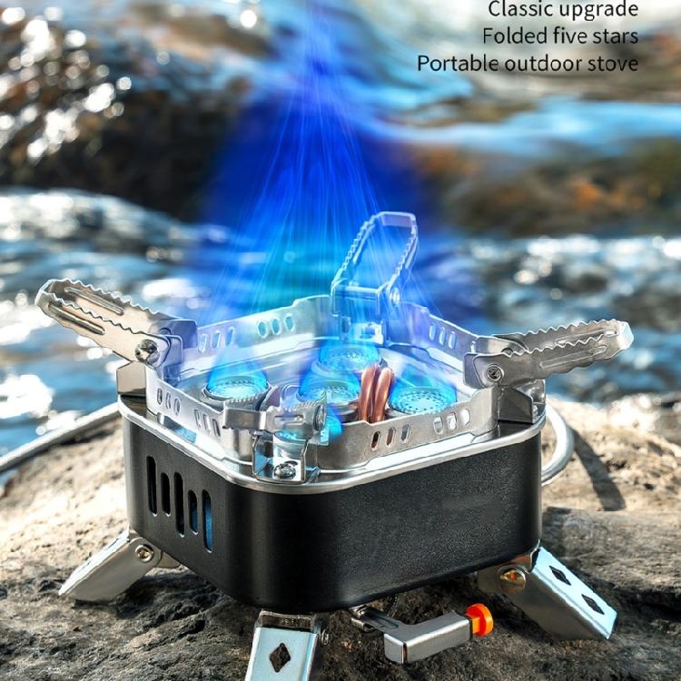 Camp Gas Stove Portables Folding Outdoor Backpacking Stove Tourist Equipment for Cooking Hiking Picnics