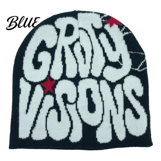 Letter Jacquard Beanie Warm Winter Print Hip Women Knitting Hat Men Hop Style Elastic Streetwear