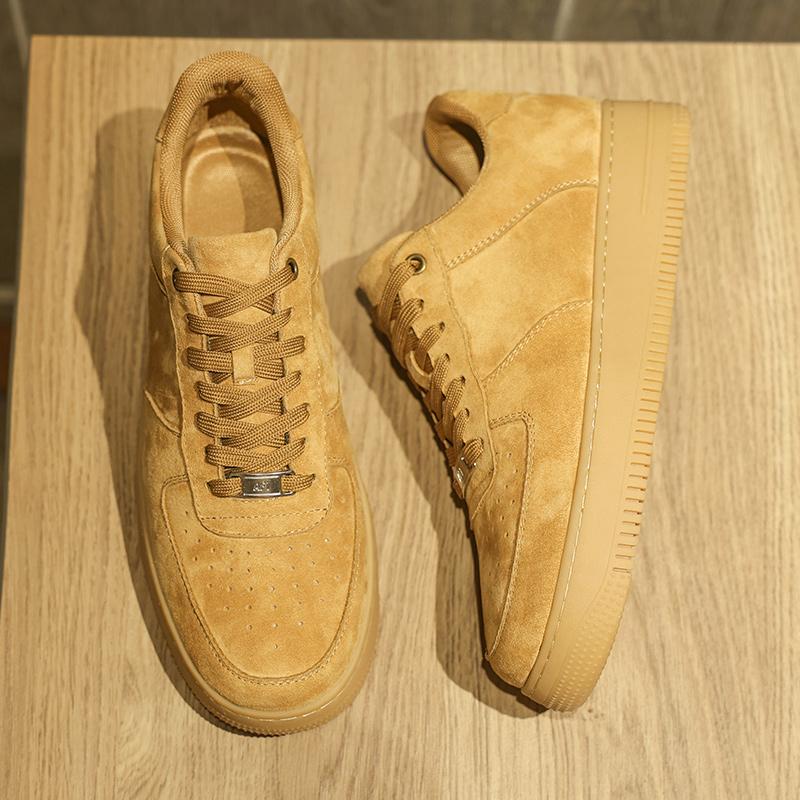 Fashion New Arrival Men's Casual Shoes Spring Autumn Men Sneakers Breathable Leather Skateboard Footwear Super Soft Male Tenis Masculino