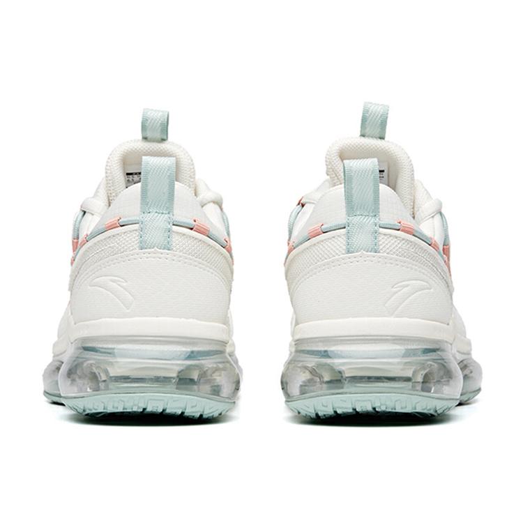 New Anta Cushioning Slip Resistant And Abrasion Resistant Low Top A Prooo Running Shoes Women's White Green 922035505-1