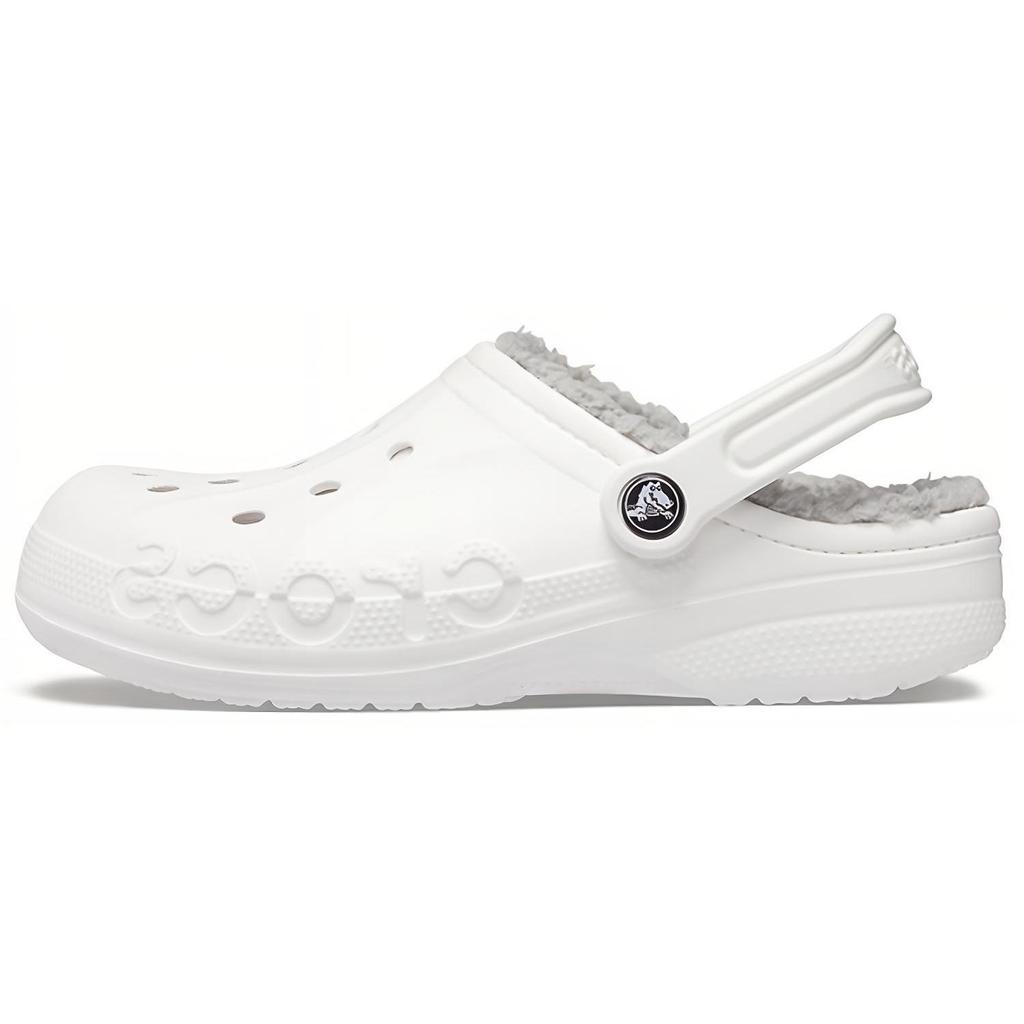 Crocs Baya Comfortable Durable Clogs Unisex Footwear White 205969-11H