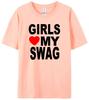 Футболка с надписью S LOVE MY SWAG  Смешные хлопковые novelty футболки Streetwear Хип-хоп Повседневный топ